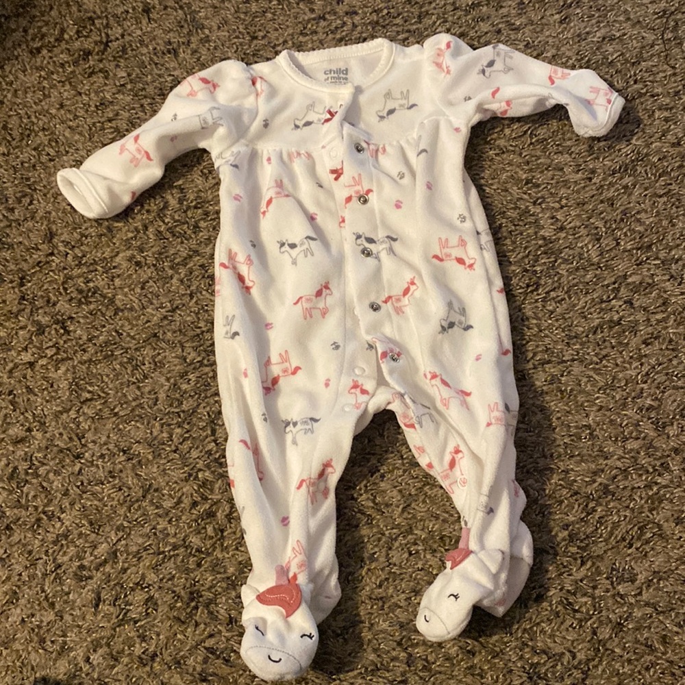 Carters unicorn onesie